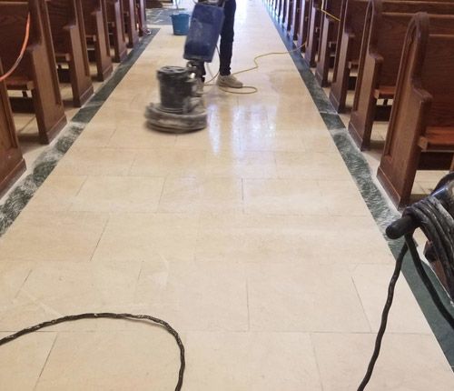 marble floor polishing services