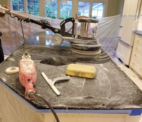 granite laying