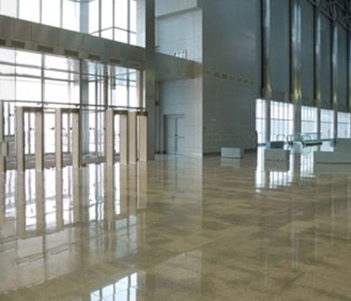 mosaic floor polishing